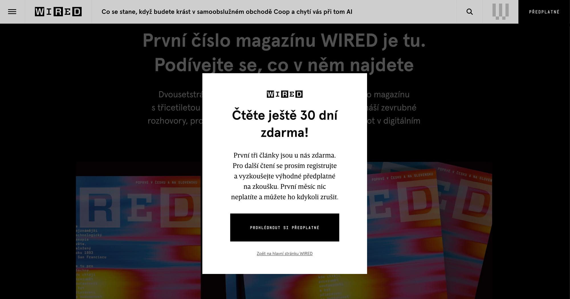 WIRED CZ & SK: Jak se staví světový publisherský web